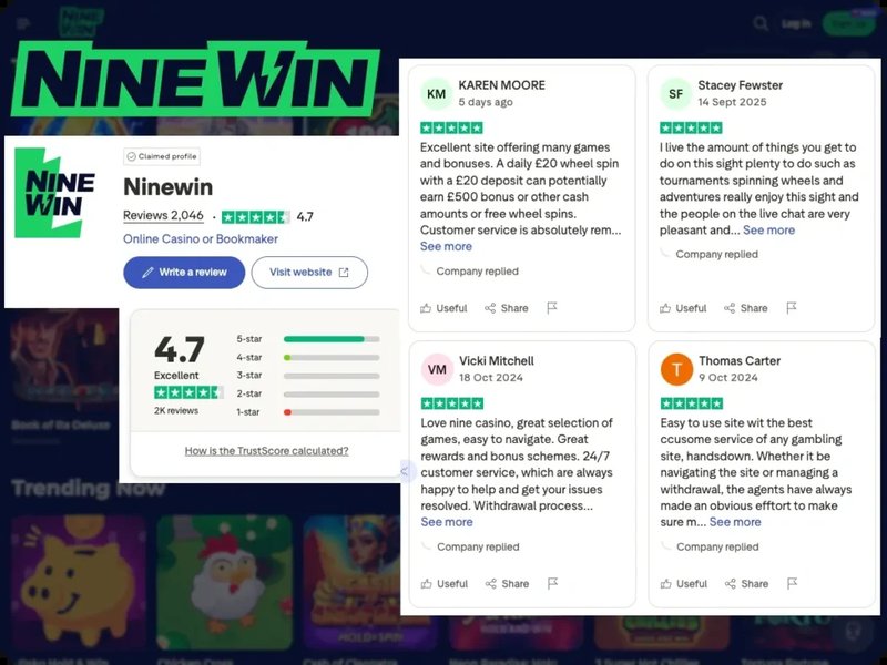 Ninewin casino uk in United Kingdom