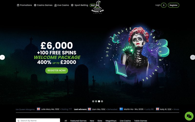 Best magic win casino online in United Kingdom